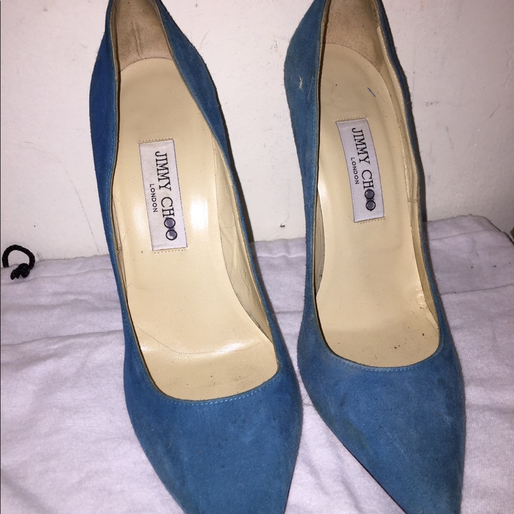 Jimmy Choo Royal Blue Shoes